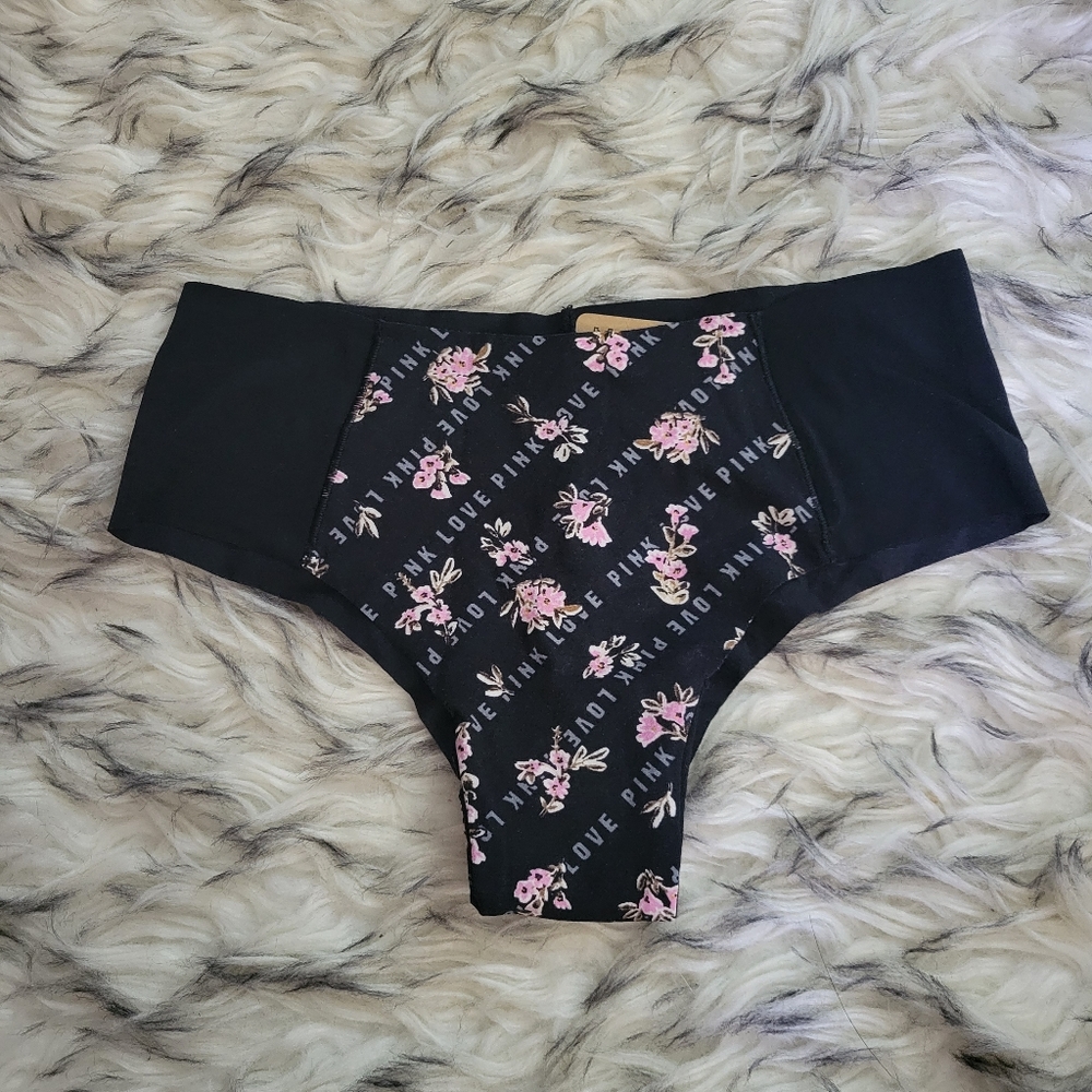 PINK black seamless cheeky small